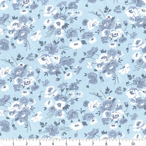 Light Blue Nantucket Summer 108" Moda,  108034 24