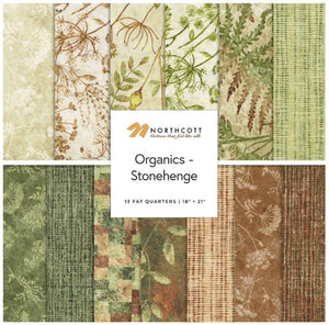 Organic Spice Quilt Kit w/ Northcott Stonehedge Organics