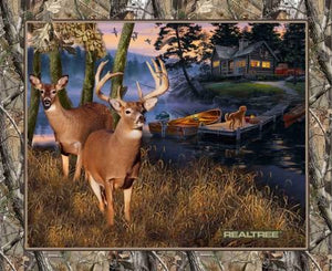 Realtree Lakeside Sunset 36" Panel by Print Concepts, 10164