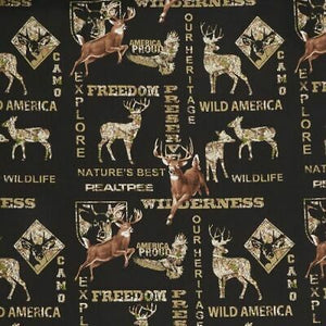 Realtree Heritage Proud Patc 44" fabric by Print Concepts,  10246-X