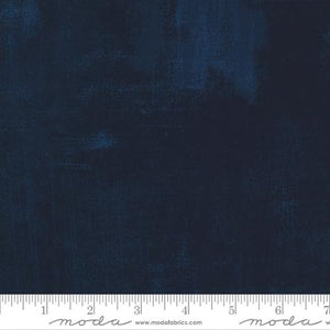 True Blue Grunge 108" fabric by Moda, 11108 558