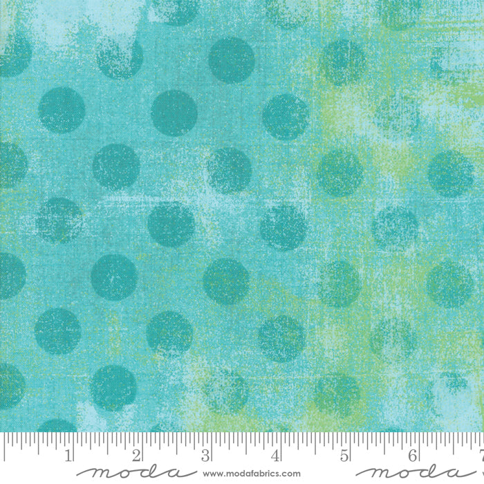 Pool green Grunge Hits Spot 108" wide fabric by Moda, 11131 30