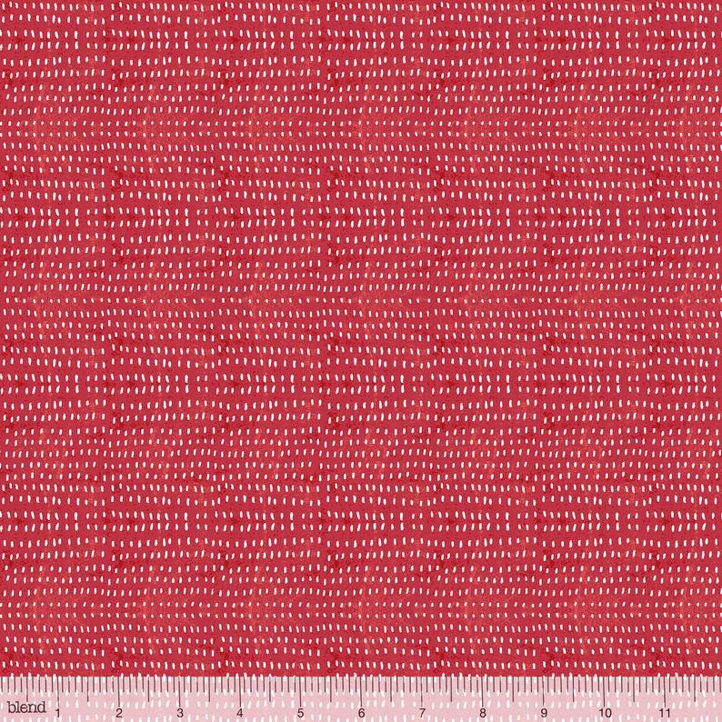 Cherry Red Seeds 44" fabric, Blend Fabrics, 112.114.04