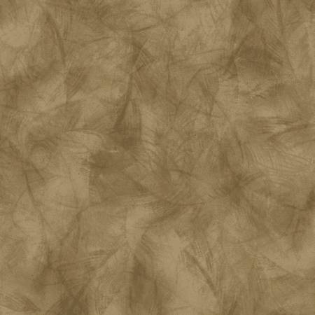 Brown Bag Leaf Etchings 118" wide backing fabric by Oasis, 18-20023