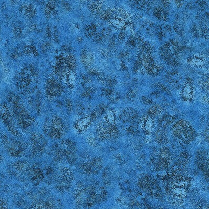 Blue blender 44" fabric by Kaufman, Leonardo Da Vinci, SRKD-20101-4