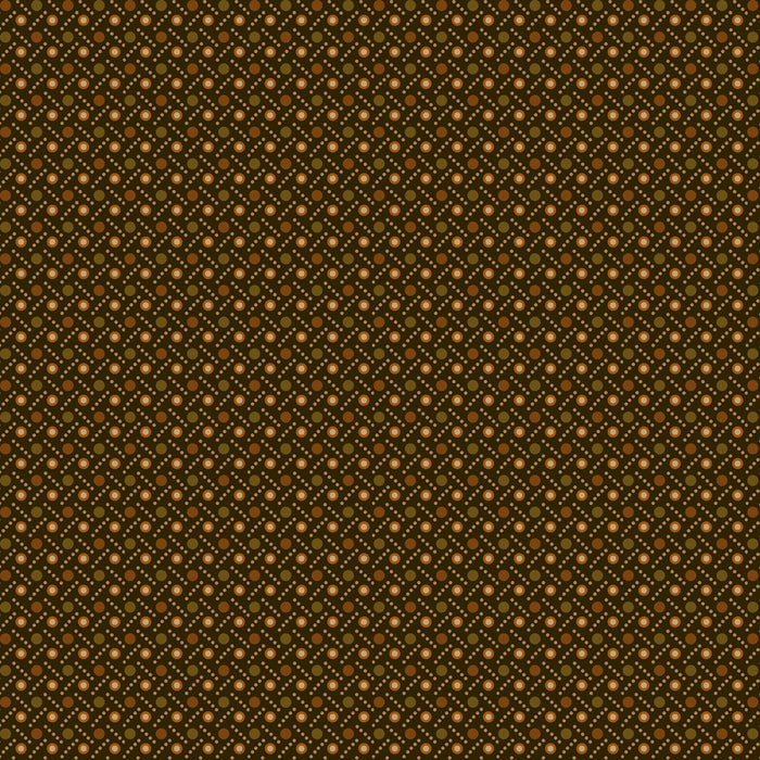 Green - Brown dot weave 44" quilt fabric, Henry Glass, 2276-66
