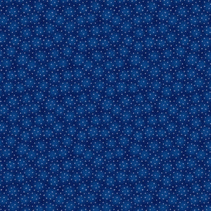 Navy Mini-Star 108" fabric by Blank Quilting, 2315-77, Starlet