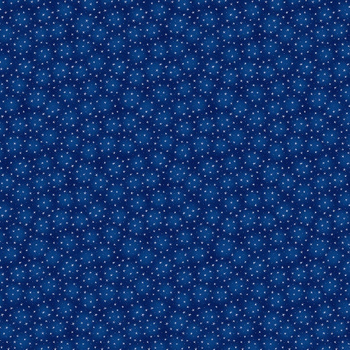 Navy Mini-Star 108" fabric by Blank Quilting, 2315-77, Starlet