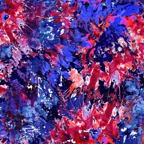 Patriotic Spiced 108" fabric by Henry Glass, 2655W-78, Splash