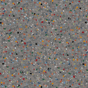 Gray Speckles 108" fabric by Quilting Treasures, 27173-K