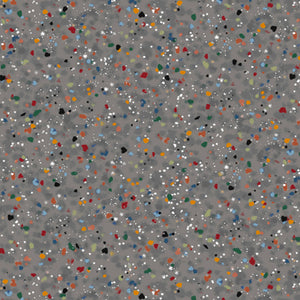Gray Speckles 108" fabric by Quilting Treasures, 27173-K