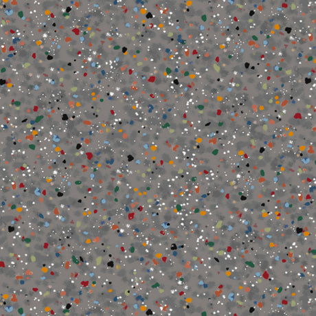 Gray Speckles 108" fabric by Quilting Treasures, 27173-K