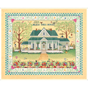 Bless this House 36" x 44" Panel by Quilting Treasures, 27295-S