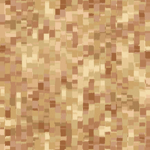 Tan Ombre Squares 108" fabric by Quilting Treasures, 27485-AE