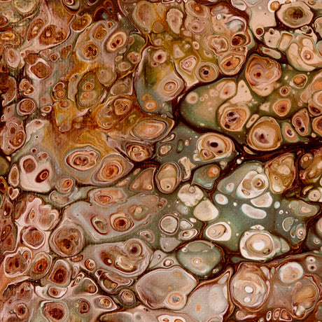 Brown Ripples - Surf 44" fabric, Quilting Treasures, 27608-A, Fusion