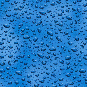 Blue Waterdrops 44" fabric by Quilting Treasures, 28107-B, Open air