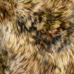 Brown Fur 44" fabric by Quilting Treasures, 28228-A, Majestic Wolves