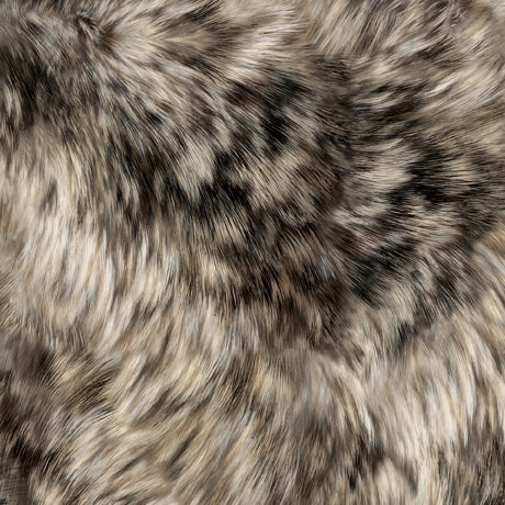 Looks like Fur, digital 44" fabric, Gray, Quilting Treasures, 28228-K, Majestic Wolves