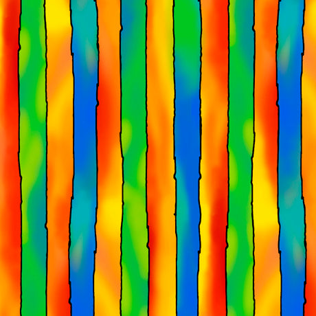 Tye Dye Stripe 44" fabric by Quilting Treasures, 28305-X, A Child's Prayer