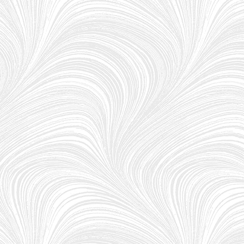 White Light Gray Wave Texture 108" Flannel by Benartex, 2966WF-09