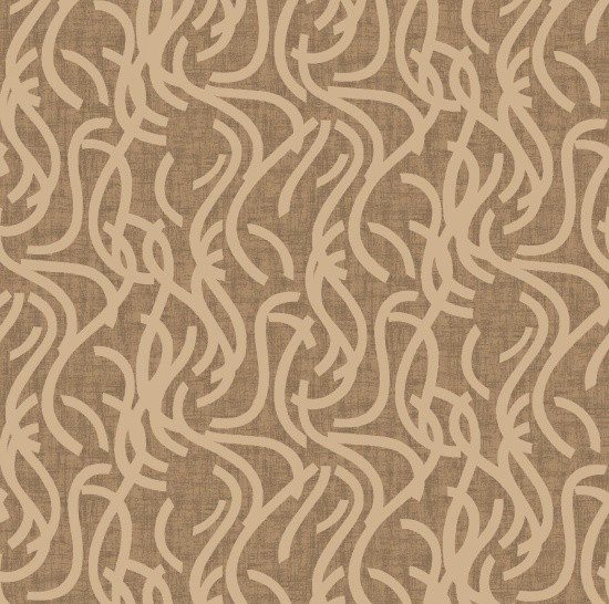 Tan Noodle Doodle 108" fabric by Studio-E, 3209-33