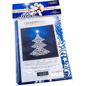 Blue Gradients Holiday Christmas Panel by Moda, 33430 11P