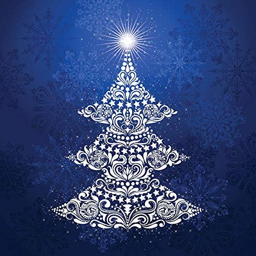 Blue Gradients Holiday Christmas Panel by Moda, 33430 11P