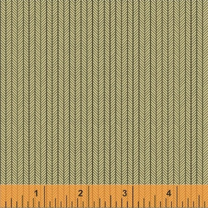Brown Herringbone 44" fabric by Windham, 50226-11, Gathering