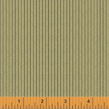 Brown Herringbone 44" fabric by Windham, 50226-11, Gathering