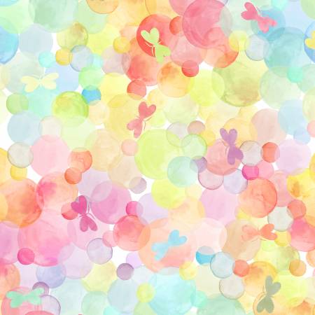 Multi-color Carnival wide backing 108" fabric by Windham, 52781DW-1DES