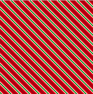 Red Diagonal Stripe 44" fabric by Oasis, 59-5331, Noel
