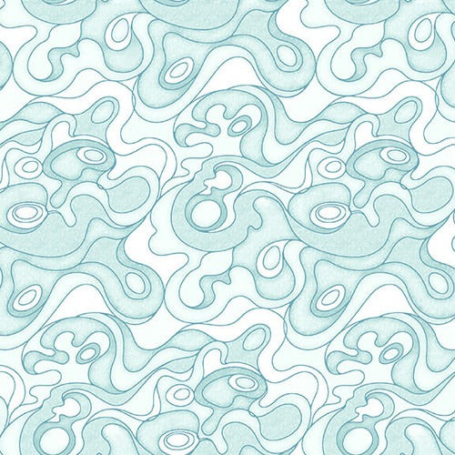 Water Texture 44" fabric by Studio-E, 6030-17, Koi Garden