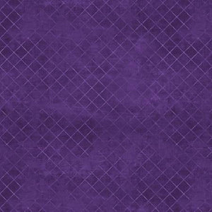 Purple Trellis 108" fabric by Wilmington, 7215-660