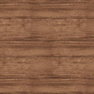 Nutmeg Brown Washed Wood 108" Flannel by Contempo Studio, 7709WF-78