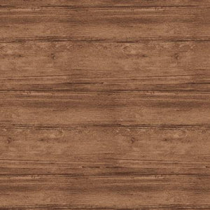 Nutmeg Brown Washed Wood 108" Flannel by Contempo Studio, 7709WF-78
