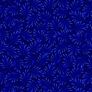 Navy Blue Leaves 108" fabric, Benartex, 9661W-55, Boughs of Beauty