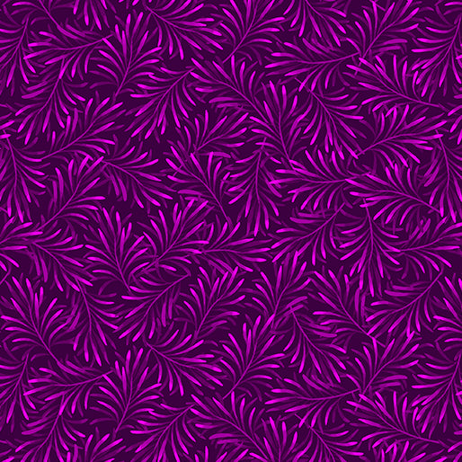 Plum purple Leaves 108" fabric, Benartex, 9661W-66, Boughs of Beauty