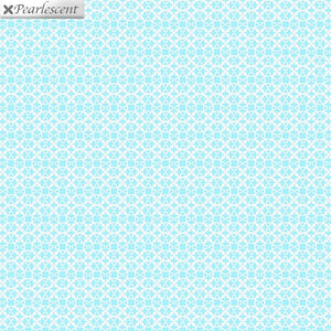 Turquoise Shimmer Lattice 44" fabric by Kanvas, 9713P-84