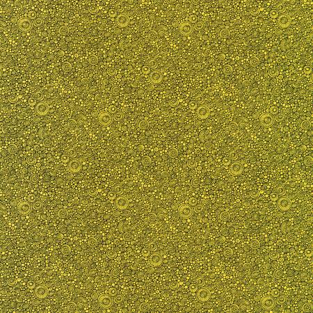 Yellow Geo 44" fabric, Robert Kaufman, Avod-19583-5, Coffee Break