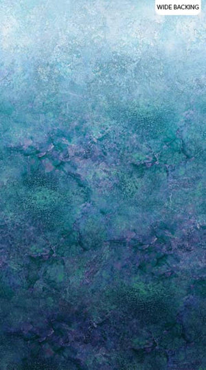 Blue Stonehenge Gradations Ombre 108" fabric by Northcott, B39433-47