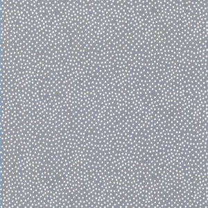 Nickel Gray Pindot 44" fabric by Michael Miller, CX1065-nick-d