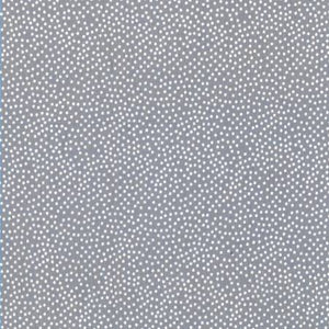 Nickel Gray Pindot 44" fabric by Michael Miller, CX1065-nick-d
