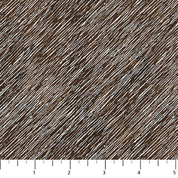 Brown with White 44" Flannel, Northcott, F22981-36, Misty Mountain