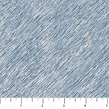 Blue with white 44" Flannel, Northcott, F22981-42, Misty Mountain
