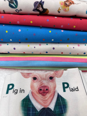 Alphabet Weave Quilt Kit 56" x 64"