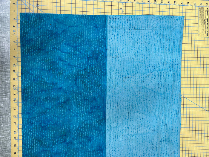 Blue Ombre 44" Batiks, Northcott Banyan Batiks, 80368-45, Colorfall