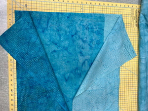 Blue Ombre 44" Batiks, Northcott Banyan Batiks, 80368-45, Colorfall