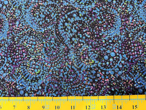 Blue Water Garden 44" fabric by  Northcott, 21921-44, Artisian Spirit