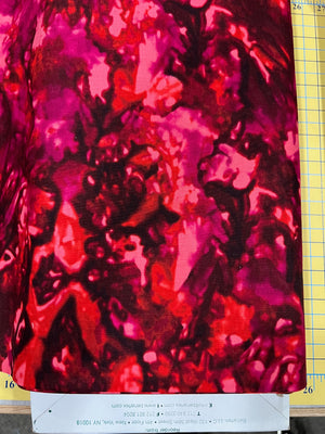 Red Color Flow Tonal 44" fabric by Benartex, 01099-19