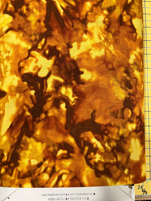 Yellow Color Flow Tonal 44" fabric by Benartex, 01099-33